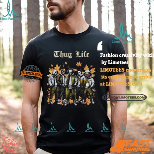 Thug Life Halloween   Pittsburgh Steelers Shirt