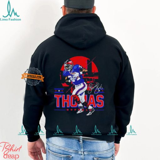 Thurman Thomas Buffalo Player Skyline Football Signature shirt