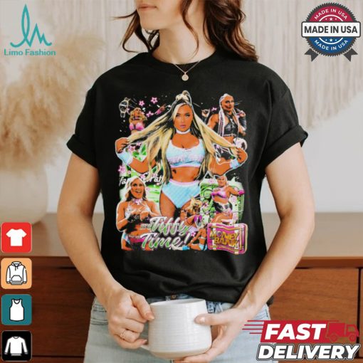 Tiffany Stratton SmackDown It’s Tiffany Time WWE Graphic Poster Shirt