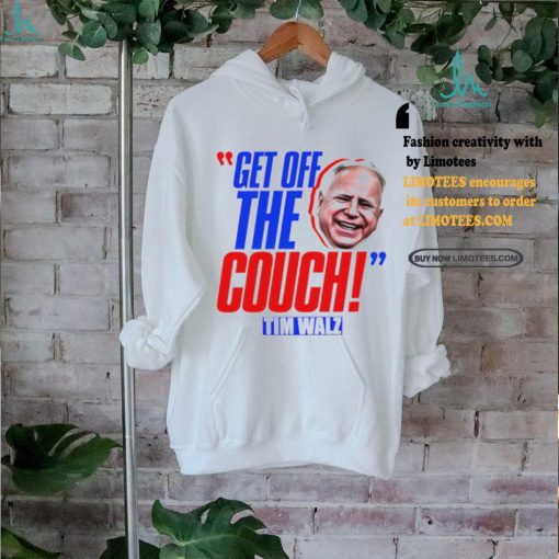Tim Walz JD Vance get off the couch shirt