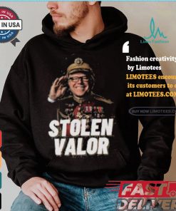 Tim Walz Stolen Valor Vice President Political Candidate Rally T shirt