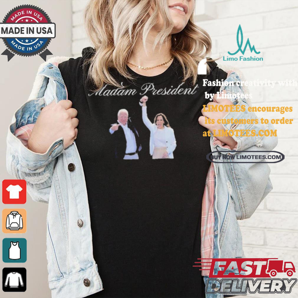 Tim Walz Vote For Kamala Harris For Madam President T shirt Tim Walz Vote For Kamala Harris For Madam President T shirt