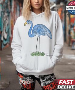 Time Capsule Design Blue Flamingo Shirt