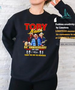 Toby Keith 64th Anniversary 1961 2025 thank you for the memories shirt