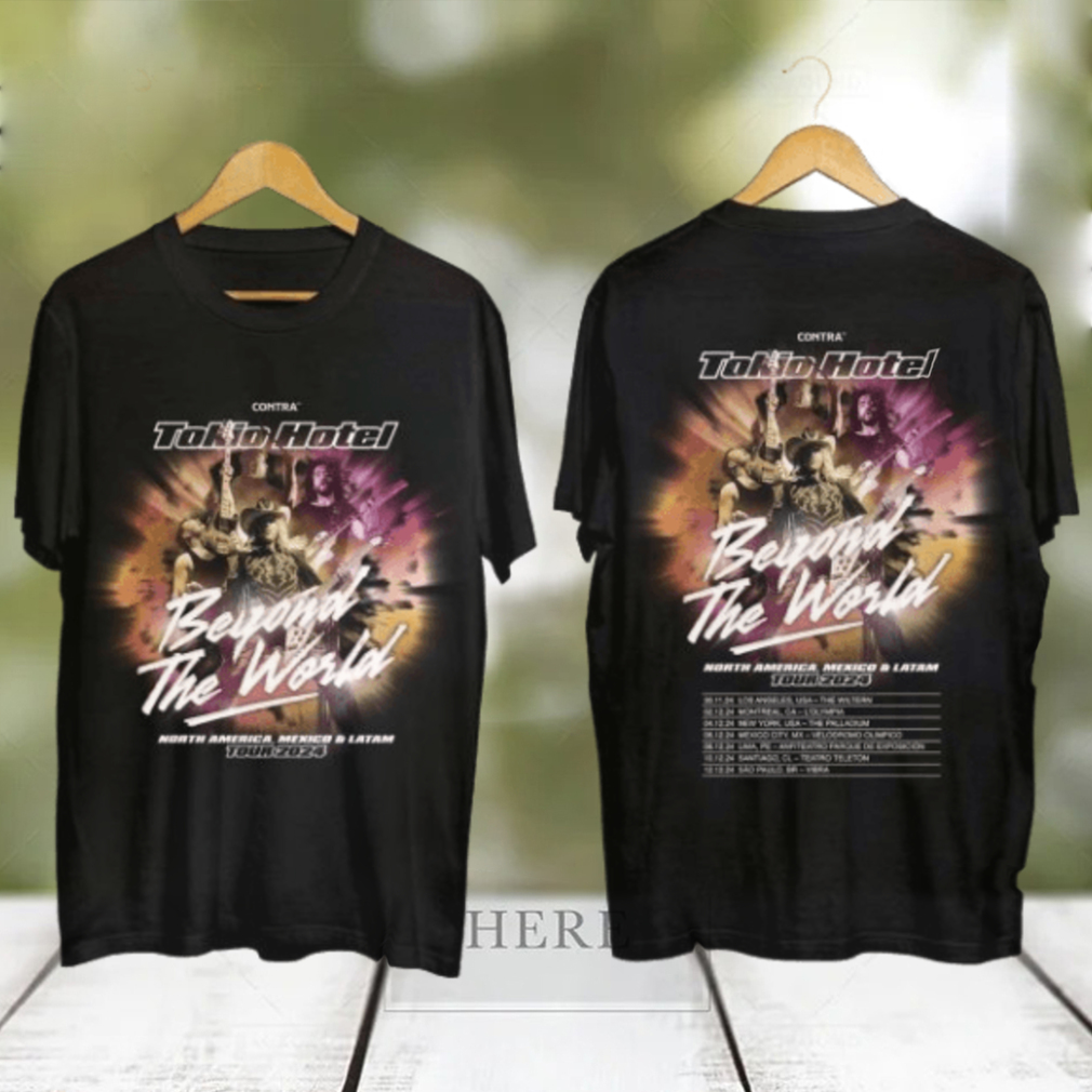 Tokio Hotel Beyond The World Tour Shirt Tokio Hotel Beyond The World Tour Shirt