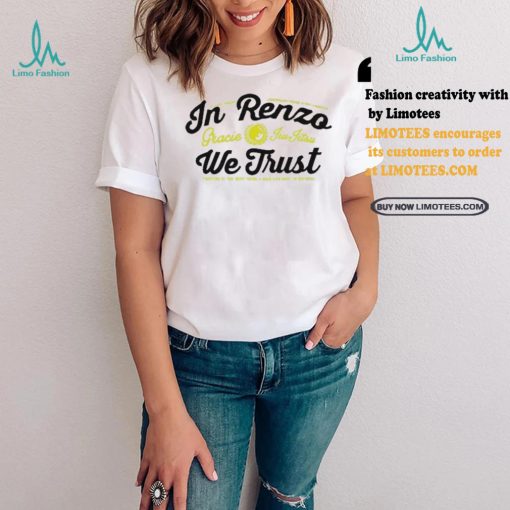 Tom Hardy Wearing In Renzo We Trust Shirt