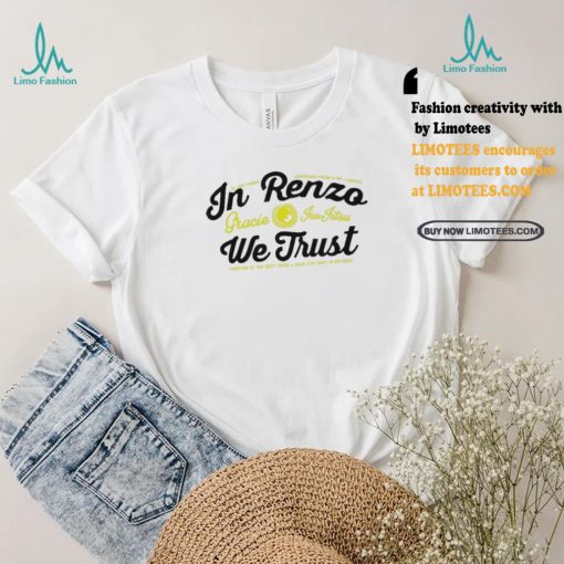 Tom Hardy Wearing In Renzo We Trust Shirt