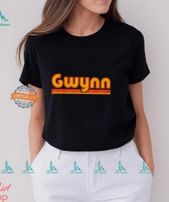 Tony gwynn jr team name text shirt