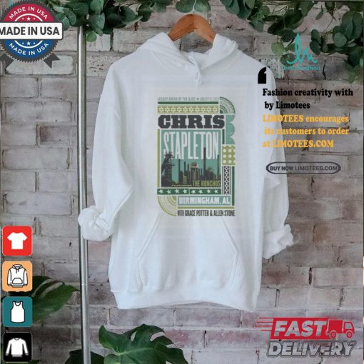 Top Chris stapleton show at legacy arena at the bjcc on august 21 2024 poster shirt