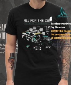 Top Men’s Brad Keselowski Checkered Flag Sports Black 2024 NASCAR Cup Series Playoffs BuildSubmarines.com T Shirt