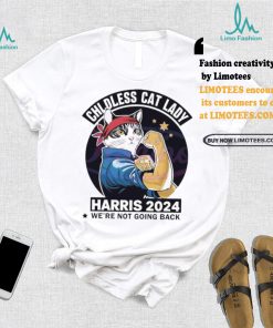 Top Retro Childless Cat Lady Harris 2024 Kamala Harris shirt
