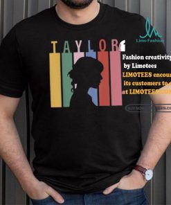 Top Retro taylor first name personalized groovy birthday girl shirt