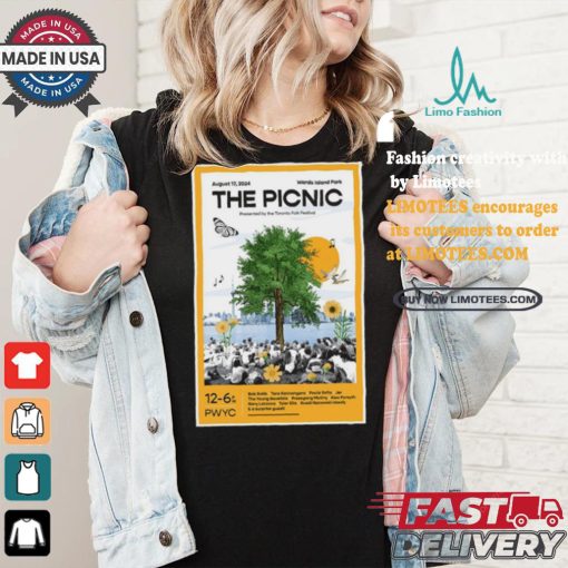 Toronto Folk Festival Wards Island Park Toronto Island August 17 2024 Poster shirt