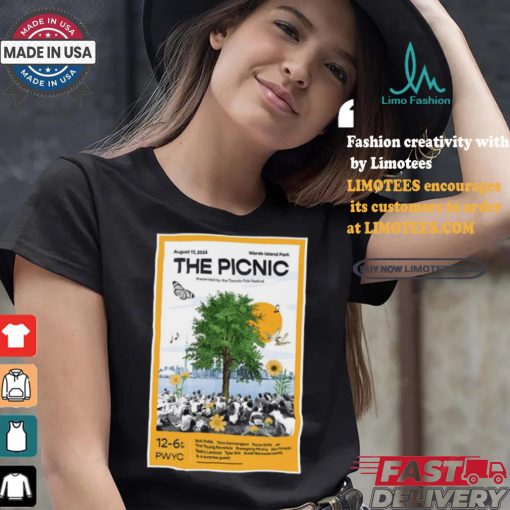Toronto Folk Festival Wards Island Park Toronto Island August 17 2024 Poster shirt