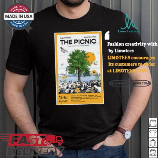 Toronto Folk Festival Wards Island Park Toronto Island August 17 2024 Poster shirt