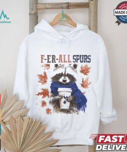 Tottenham Hotspur Raccoon Fan F er all Gunners In Fall Season T shirt