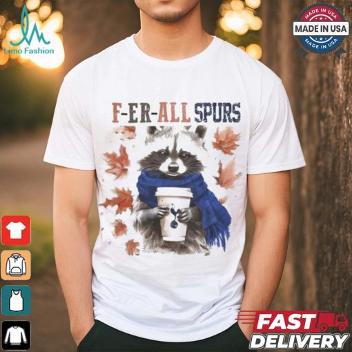 Tottenham Hotspur Raccoon Fan F er all Gunners In Fall Season T shirt