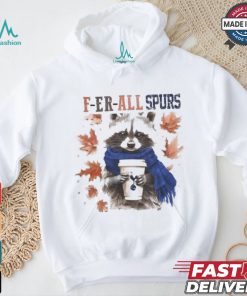 Tottenham Hotspur Raccoon Fan F er all Gunners In Fall Season T shirt