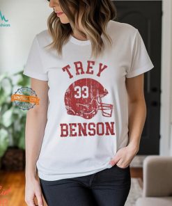 Trey Benson Arizona Helmet Font shirt