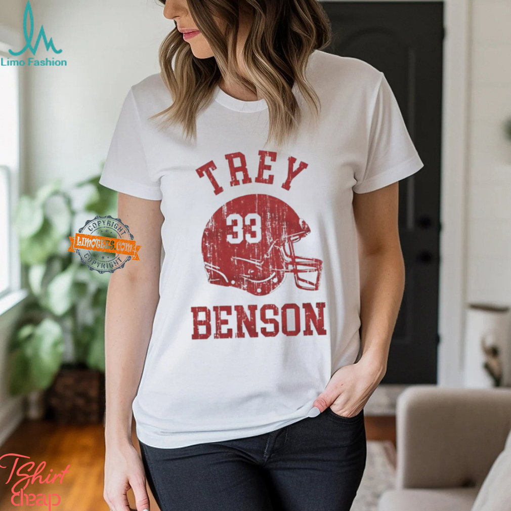 Trey Benson Arizona Helmet Font shirt Trey Benson Arizona Helmet Font shirt