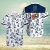 Skater Tiki Detroit Tigers Tropical Hawaiian Shirt