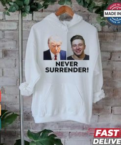 Trump And Steve Will Do It Never Surrender Tee shirt, hoodie, sweater, long sleeve and tank top Trump And Steve Will Do It Never Surrender Tee shirt