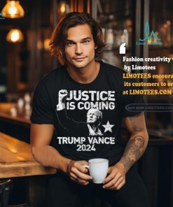 Trump Shot Trump Vance Justice is Coming T Shirt
