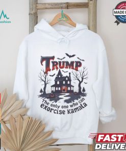 Trump The Only One Who Can Exorcise Kamala Halloween Shirt