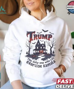 Trump The Only One Who Can Exorcise Kamala Halloween Shirt