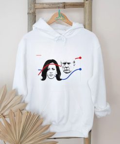 Trump vs Harris US election tracker 2024 shirt