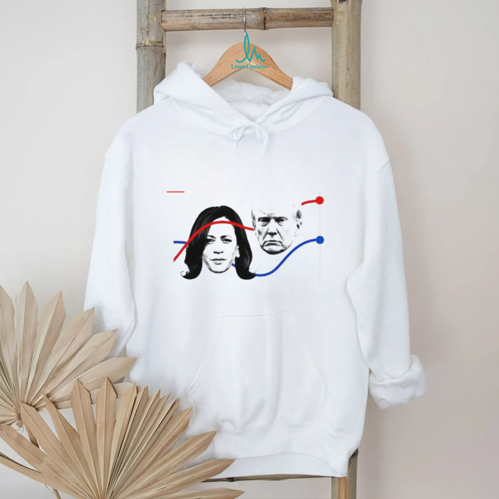 Trump vs Harris US election tracker 2024 shirt Trump vs Harris US election tracker 2024 shirt