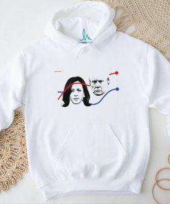 Trump vs Harris US election tracker 2024 shirt