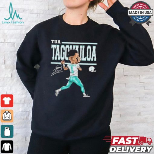 Tua Tagovailoa American professional football quarterback Miami Cartoon T Shirt