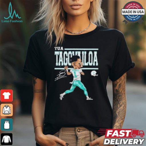 Tua Tagovailoa American professional football quarterback Miami Cartoon T Shirt