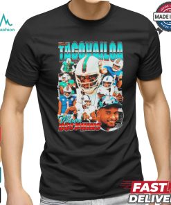 Tua Tagovailoa Miami Dolphins Football Graphic Signature 2024 Shirt