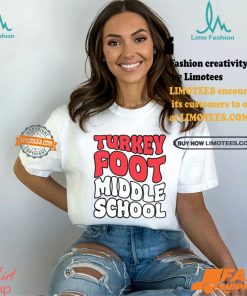 Turkey Foot Middle School Curved Text Shirt