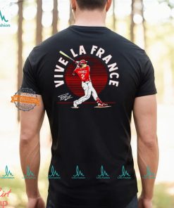 Ty France #2 Vive La France batting signature Cincinnati shirt