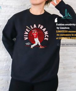 Ty France Vive La France Cincinnati Reds Signature Shirt