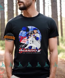 Tyler Glasnow Los Angeles Vintage Baseball Signature shirt