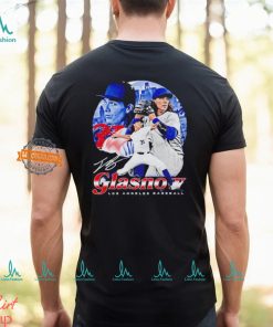 Tyler Glasnow Los Angeles Vintage Baseball Signature shirt