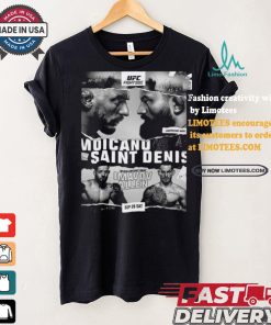 UFC Poster Jus Dropped Sep 28 Sat Moicano Vs Saint Denist Middleweight Bout Imavov Allen shirt