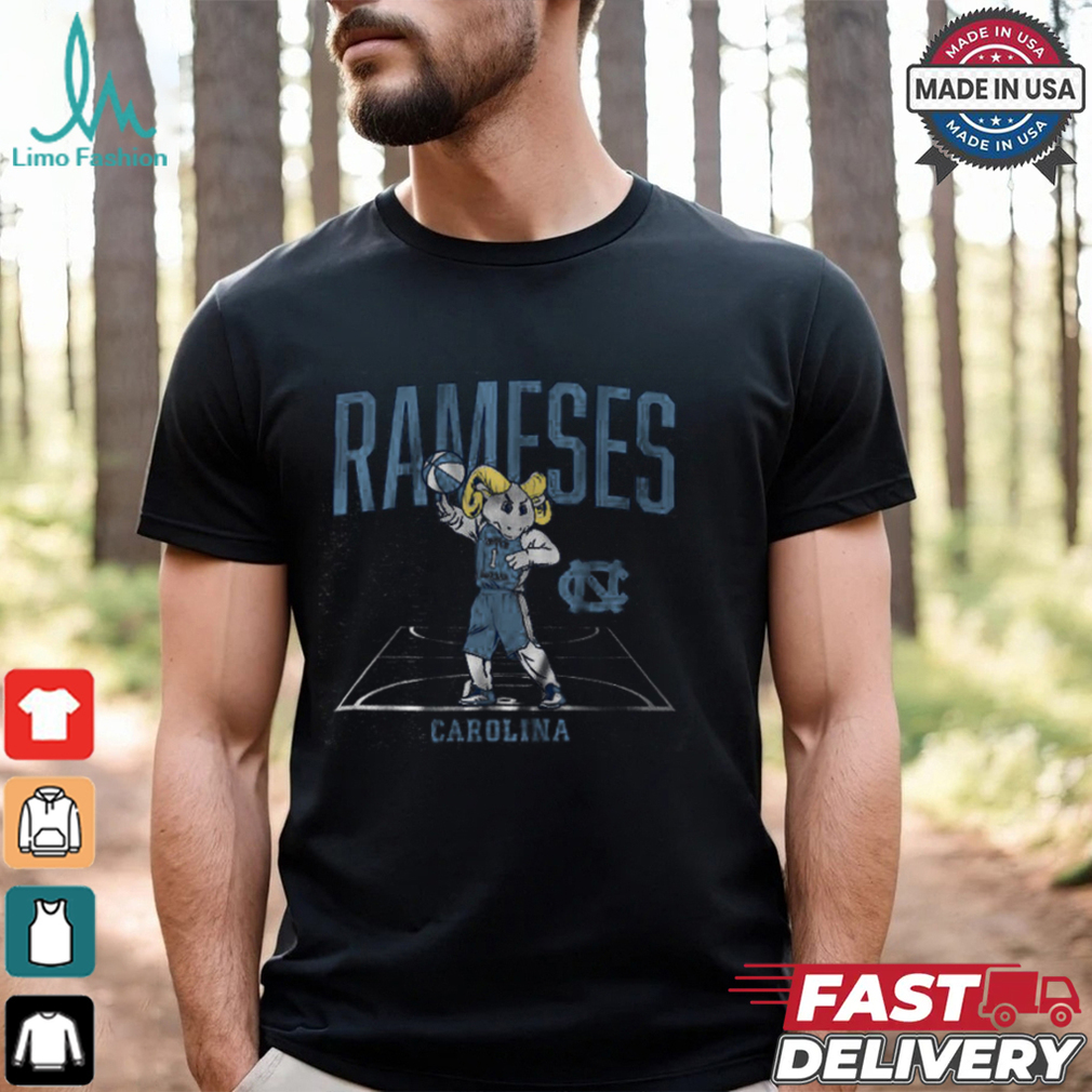 UNC Basketball Rameses Mascot Shirt UNC Basketball Rameses Mascot Shirt