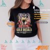 Design Stephen Curry Gold Paris 2024 T Shirt