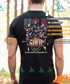 USA Men’s Olympics Gold Basketball 2024 T Shirt