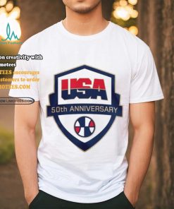 USA Team Basketball 50th Anniversary T shirt