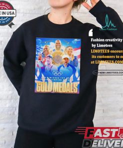 USA wins the 2024 Paris Olympics with 40 gold medals and 126 medals overall shirt