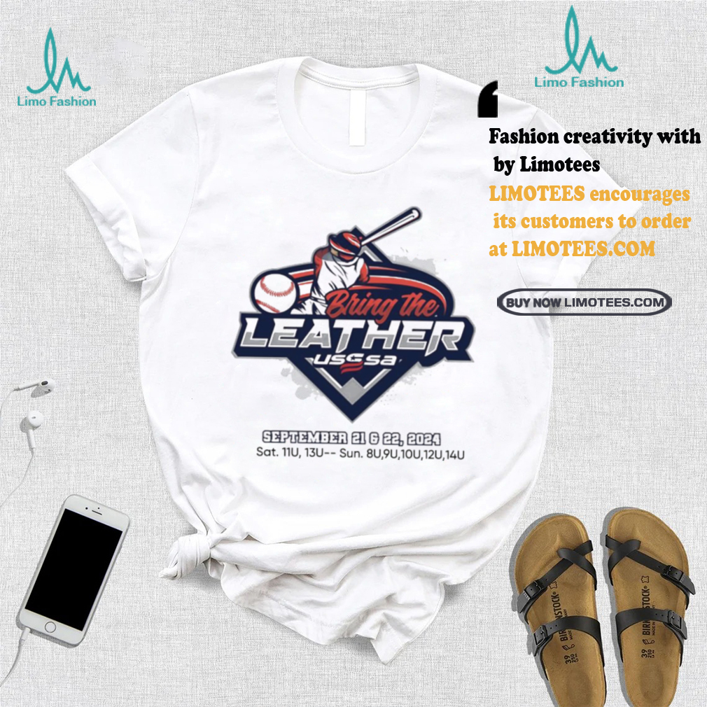 USSSA Virginia Baseball Bring the Leather 2024 logo shirt USSSA Virginia Baseball Bring the Leather 2024 logo shirt