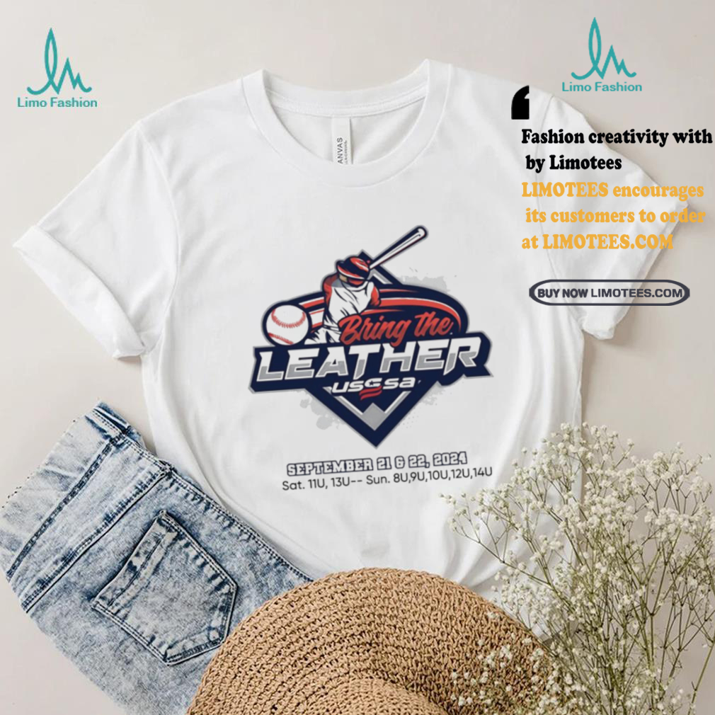 USSSA Virginia Baseball Bring the Leather 2024 logo shirt USSSA Virginia Baseball Bring the Leather 2024 logo shirt