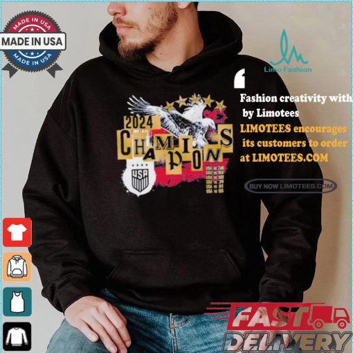 USWNT 2024 Champions Eagle Shirt