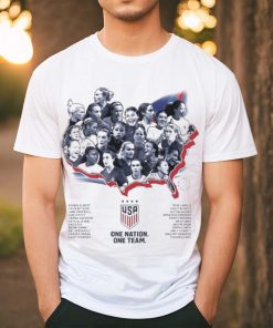 USWNT 2024 Road To Paris – One Nation One Team Shirt